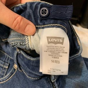 Girls Levi Bermuda shorts